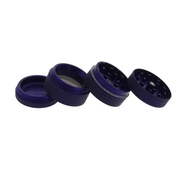 Alu CNC Grinder 4 Prts Matt Mix Color 40mm