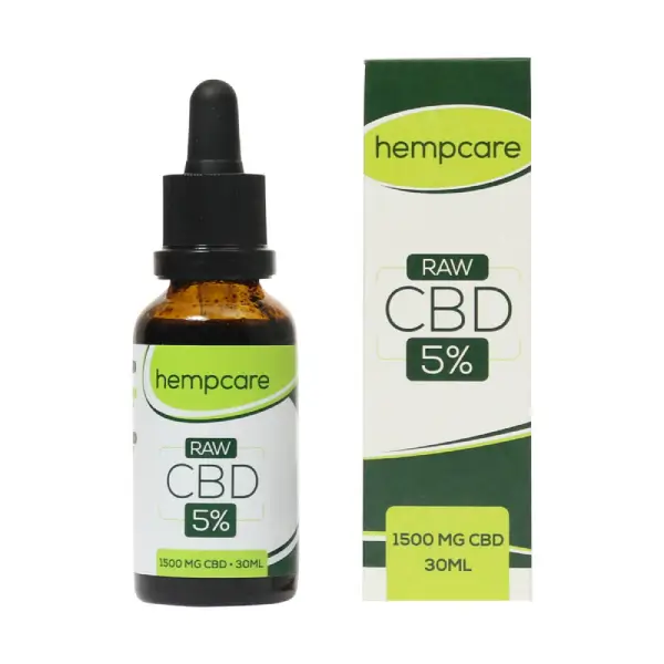 HempCare RAW 5 percent CBD ??? 30 ml