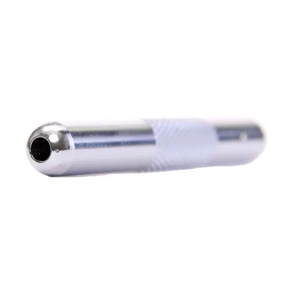 Snuff tube Aluminum Tube Silver